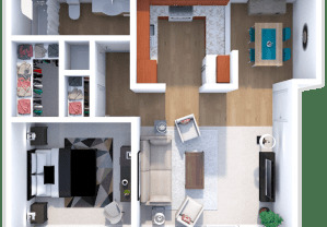Partner-provided photo for $1280 unit