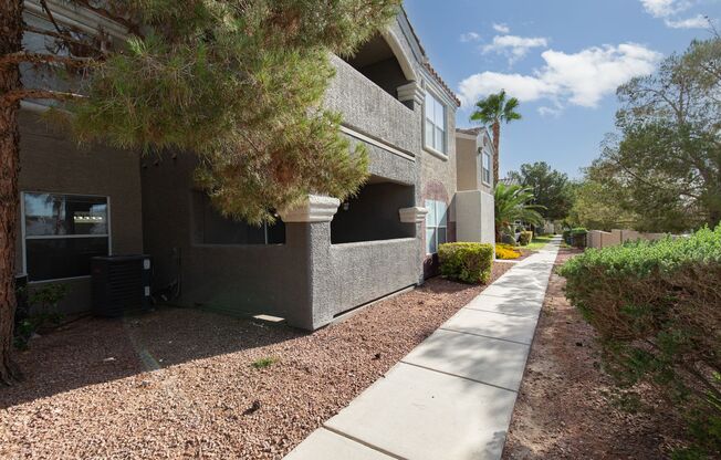 First floor unit in upscale SW community near the Strip
