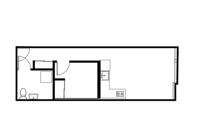 1 bed, 1 bath, 550 sqft, $1,375, Unit 807