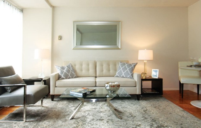Studio Apartment Interior at Calvert House Apartments, Washington