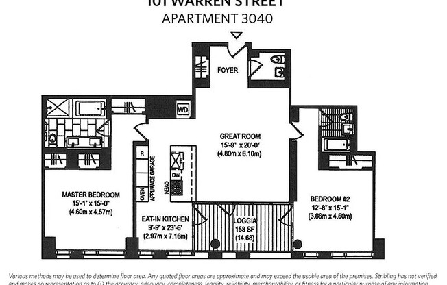 2 beds, 2.5 baths, 1,592 sqft, $17,990, Unit 3040