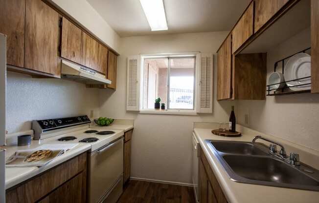 Kitchen at Sunrise Ridge Apartments in Tucson AZ