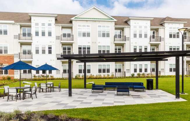 BBQ area at 99 Bridge, Old Bridge, NJ, 08857