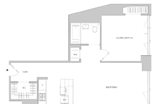 1 bed, 1 bath, 727 sqft, $5,318, Unit 808