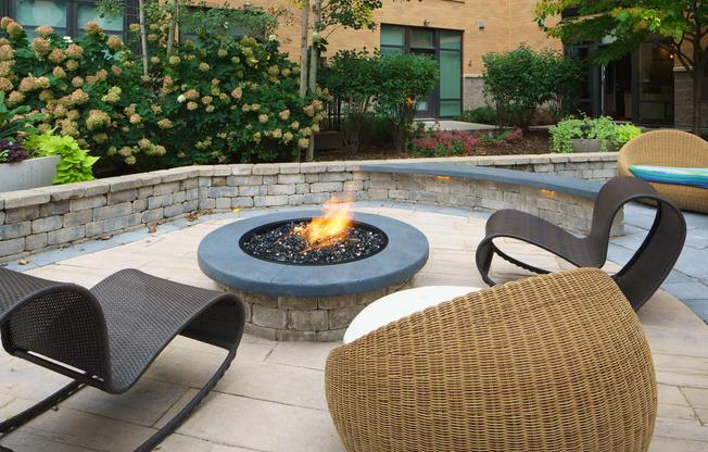 Marbella on Dean Outdoor patio and fire pit