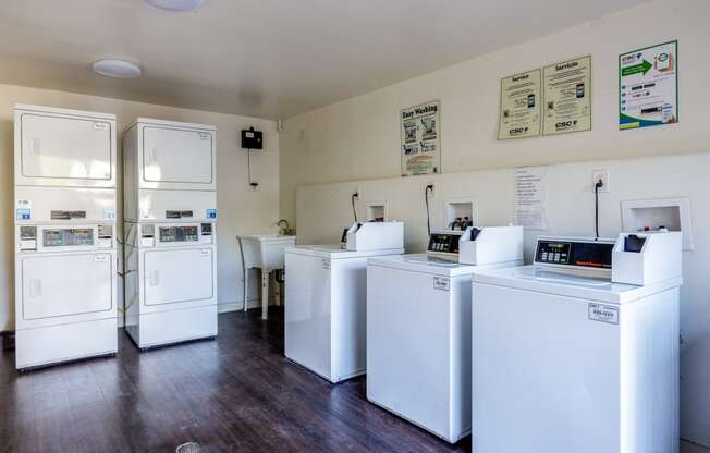 Our on site laundry room