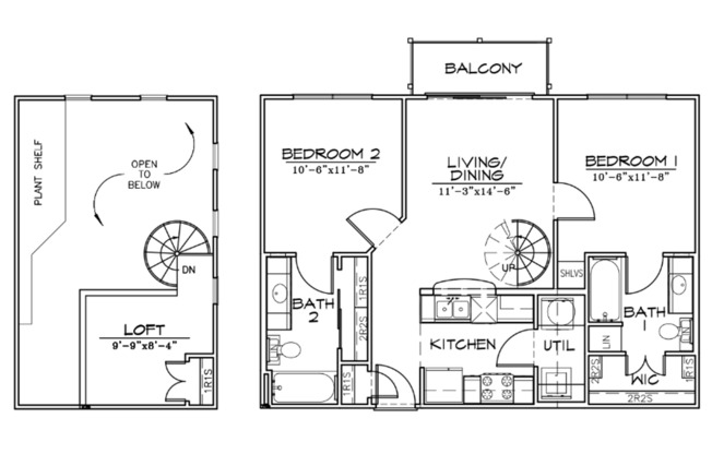 3 beds, 2 baths, 899 sqft, $2,860, Unit 611