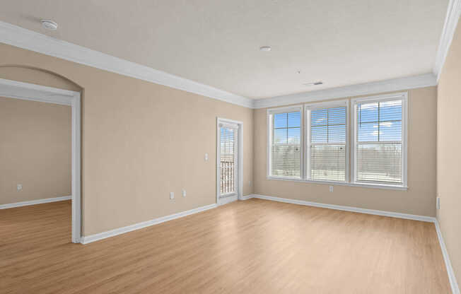Living Room with Hard Surface Flooring