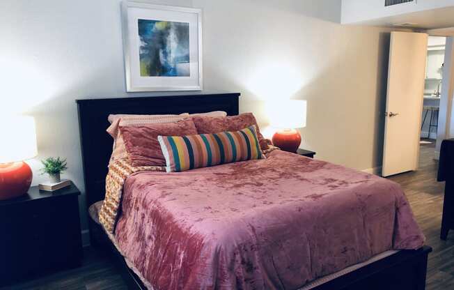 Bedroom at La Costa at Dobson Ranch Apartments