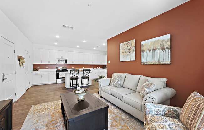 Modern Living Room at LEVANTE APARTMENT HOMES, Fontana, 92335