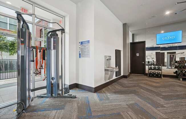 The Grand Upper Kirby Apartments in Houston, TX Fitness Center