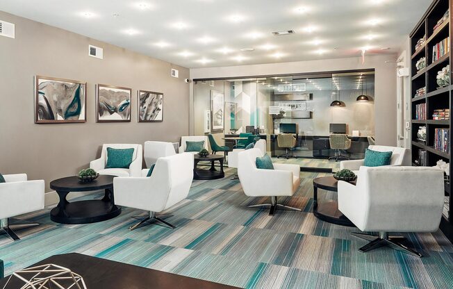 Lounge with Business Center