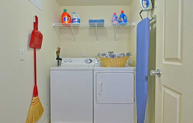 Full-Size Washer & Dryer at Towne Lakes Apartments, Grand Chute, Wisconsin