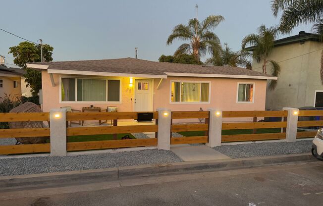House close to the beach