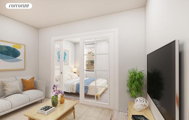 Studio, 1 bath, 450 sqft, $3,300, Unit 2D