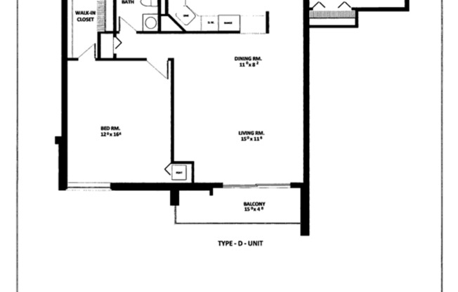 1 bed, 1 bath, 908 sqft, $3,000, Unit T103