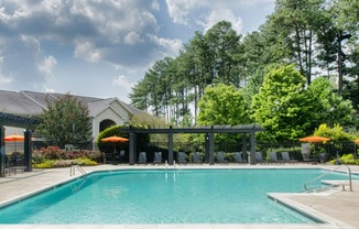 the swimming pool at the resort at governors residence