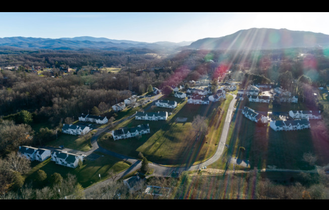 Stunning Aerial Community Shot | Apartments Homes for rent in Johnson City, TN | Sterling Hills