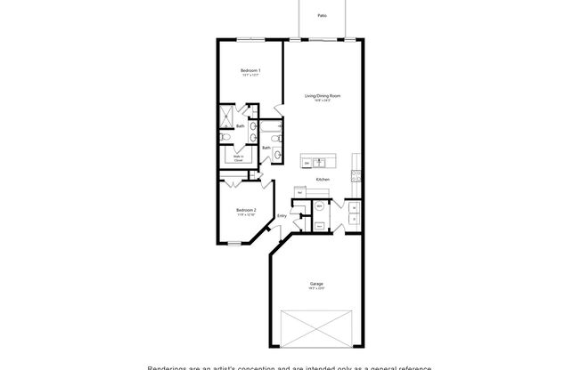 2 beds, 2 baths, 1,346 sqft, $2,450, Unit 1054 Bristlecone Dr