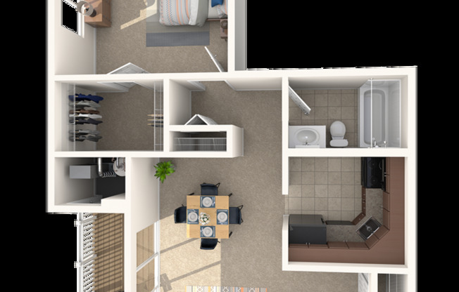 1 bed, 1 bath, 650 sqft, $1,720