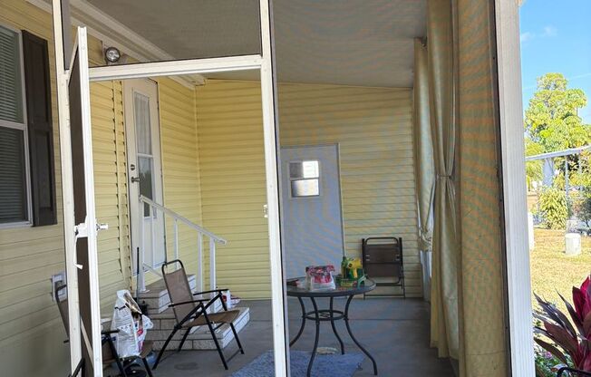 55+ gated Mobile home community