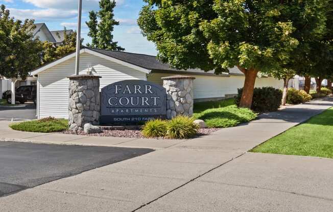 Farr Court Property Sign