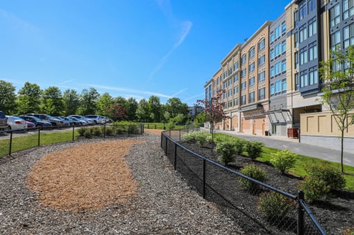 Dog Park Area at Metro Crossing Apartments, Owings Mills, Maryland