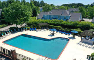 Cool off this summer at the Haven at Research Triangle Park's Sparkling Swimming Pool