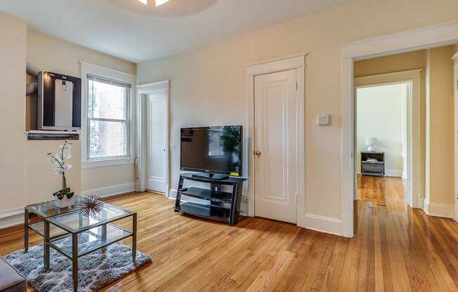 Living Room at 4115 Wisconsin, Washington, DC