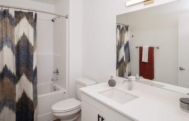 South Ridge Apartments Model Bathroom