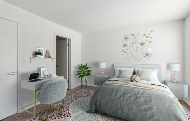 2 beds, 1 bath, 1,056 sqft, $2,084, Unit 13-104