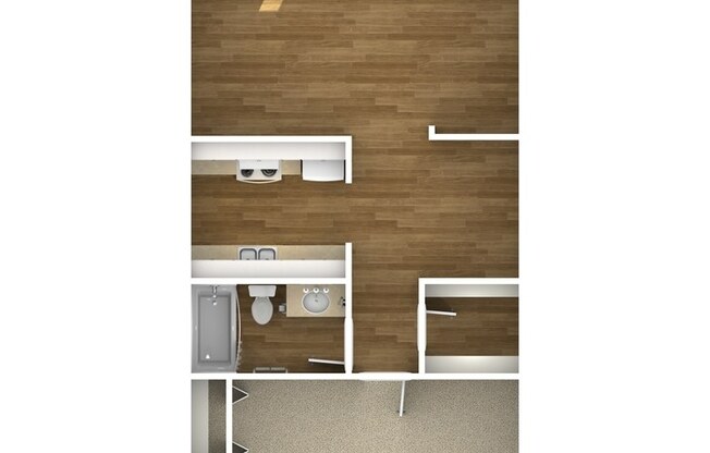 1 bed, 1 bath, 702 sqft, $805