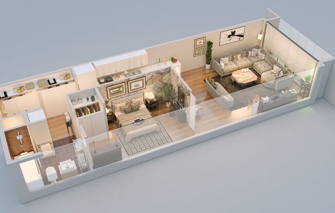 1 bed, 1 bath, 792 sqft, $1,525, Unit 503