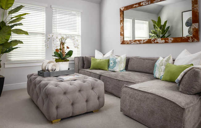 Carpeted Living Room