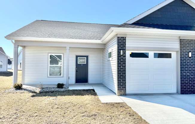 A house with the number 2691 on the front door.
