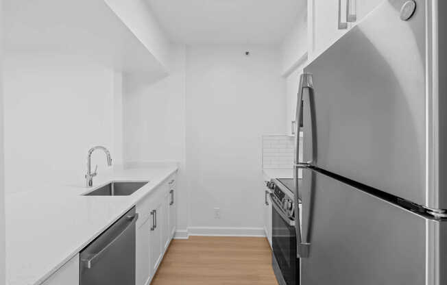 Kitchen with Stainless Steel Appliances