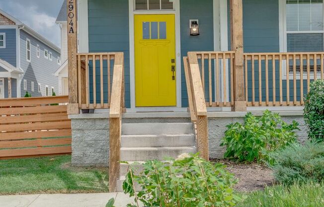 Eye Catching Large 3-Bedroom Home in East Nashville is Ready Immediately