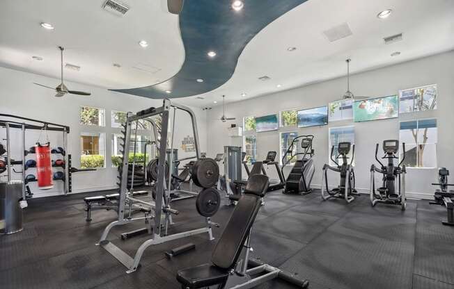 Fitness Center at Victoria Arbors Apartment Homes