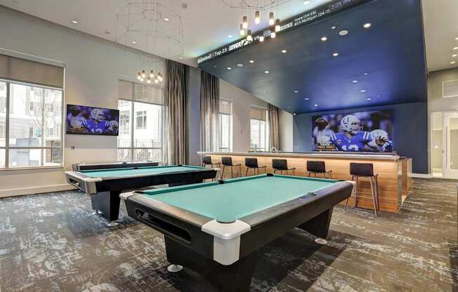 Game and Theater Room at TENmflats, Maryland, 21044