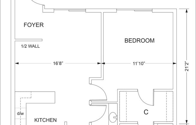 1 bed, 1 bath, 876 sqft, $1,395