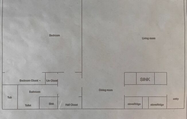 1 bed, 1 bath, 640 sqft, $975