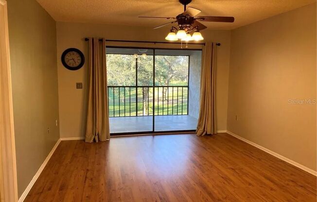 Annual unfurnished renovated 2/2 2nd floor condo with golf course view in Palm Aire