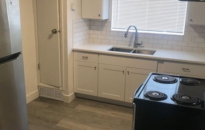 Updated apartment for rent with central air