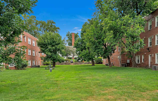 Falkland Chase Apartments in Silver Spring, Maryland Exterior and Courtyard