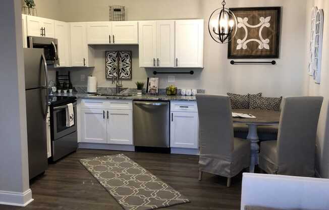 Modern Living Room at Highland Hills Apatrtments, Grovetown, Georgia