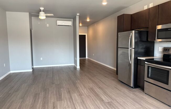 Studio, 1 bath, 512 sqft, $895, Unit Unit 307