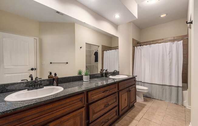 a bathroom with a sink and a toilet