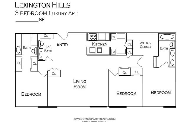 Lexington Hills floorplan