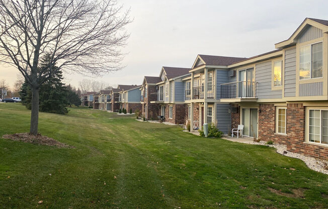 Well Maintained Buildings and Grounds at Wood Creek Apartments, Wisconsin