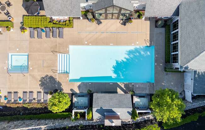 Outdoor Pool at The Residences at Stevens Pond in Saugus, MA 01906